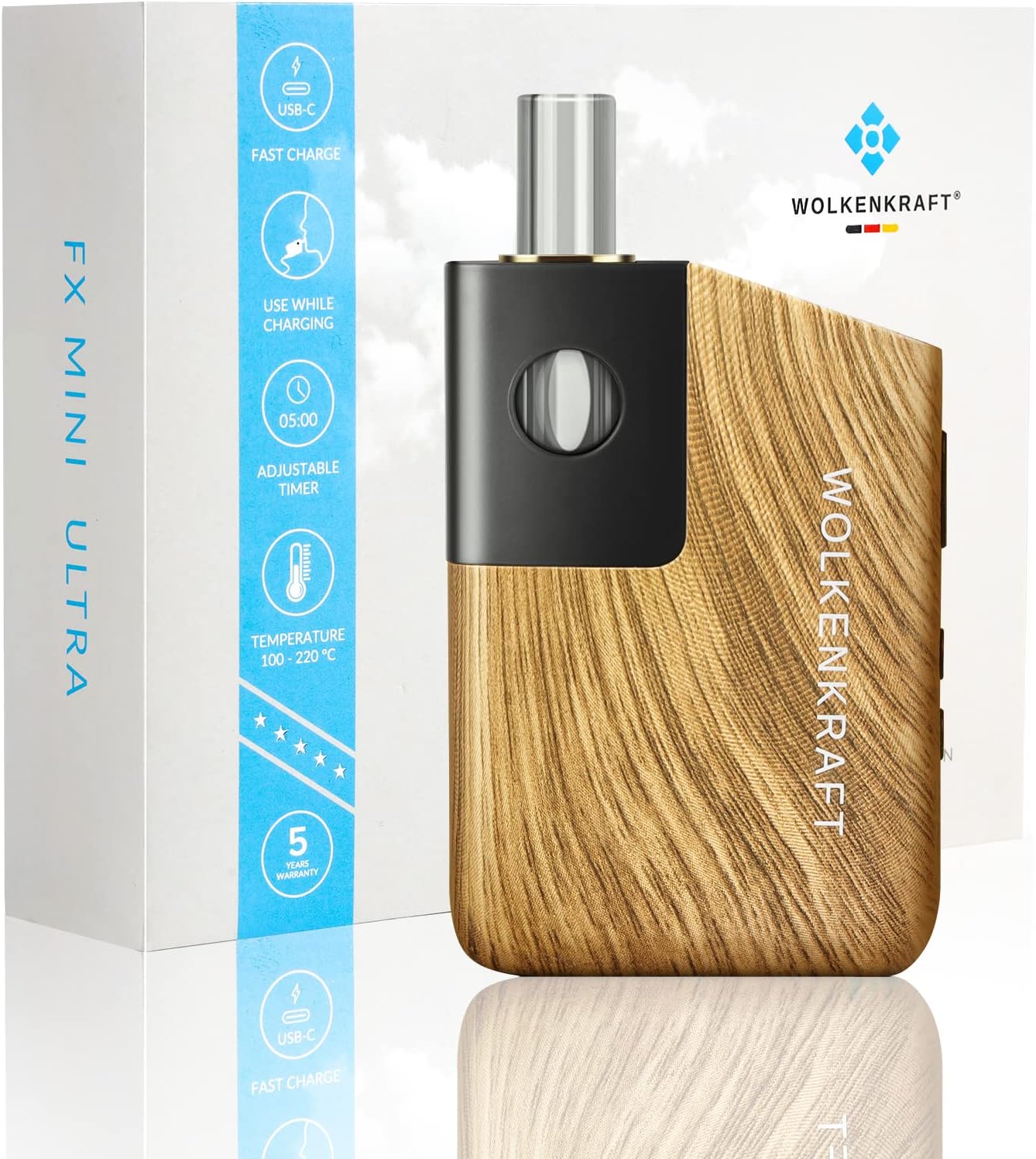 WOLKENKRAFT ÄRiS Ultra Dry Herb Vaporizer