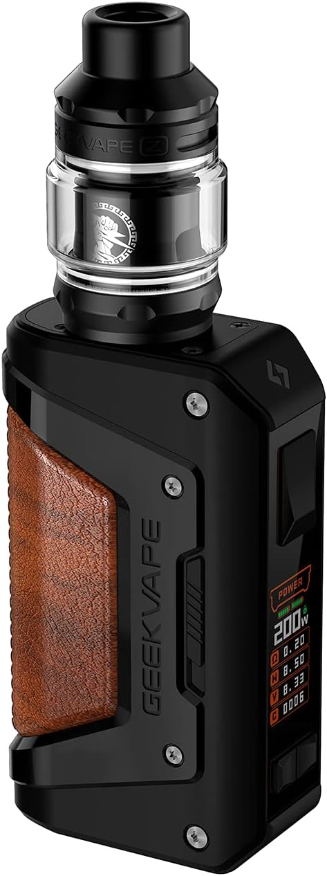GeekVape Aegis Legend 2 L200 Box Mod Kit mit Z Sub-Ohm Tank und Leder-Griff